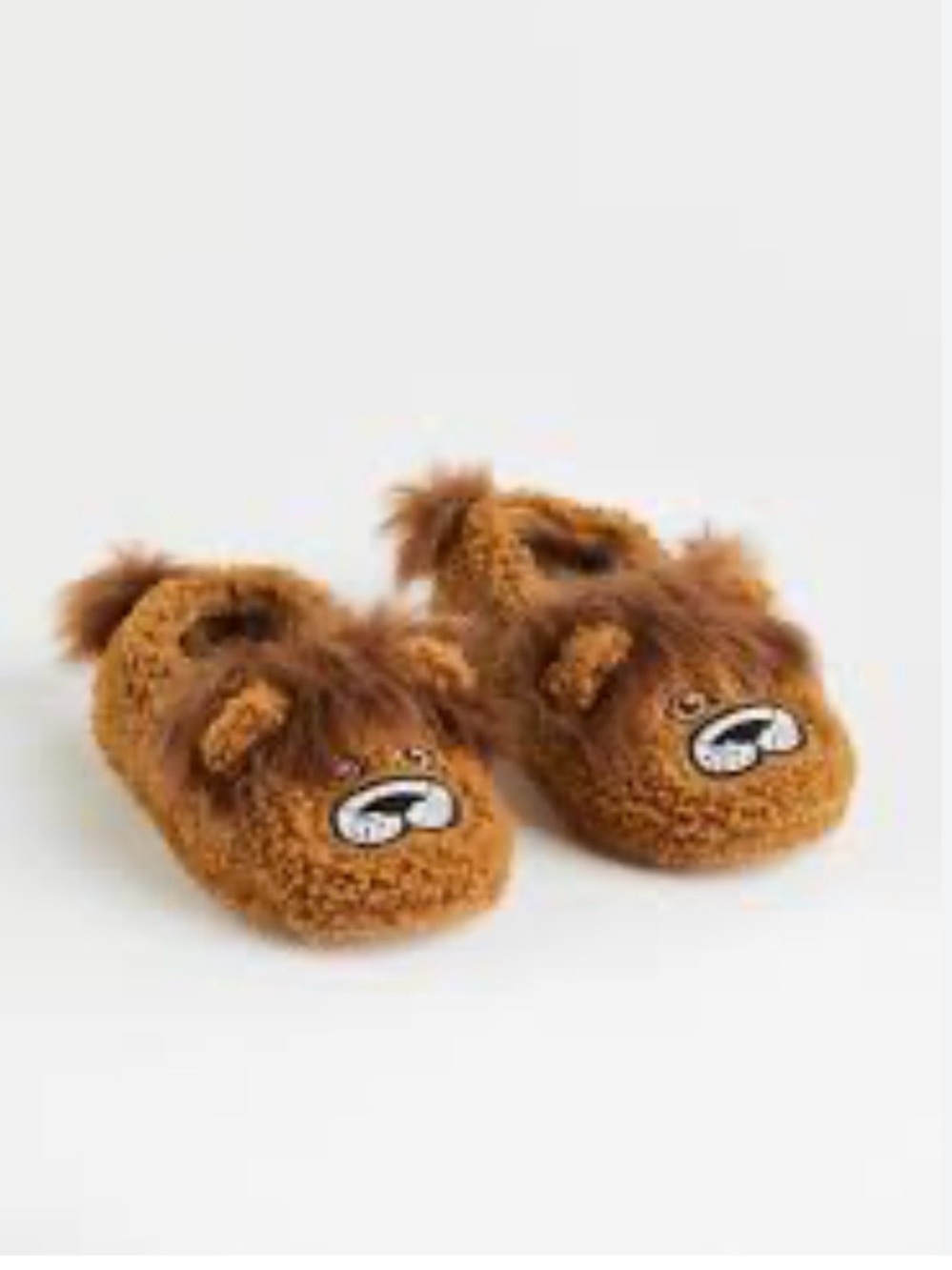 🌸H&M Kids Lion Soft Plush Slippers